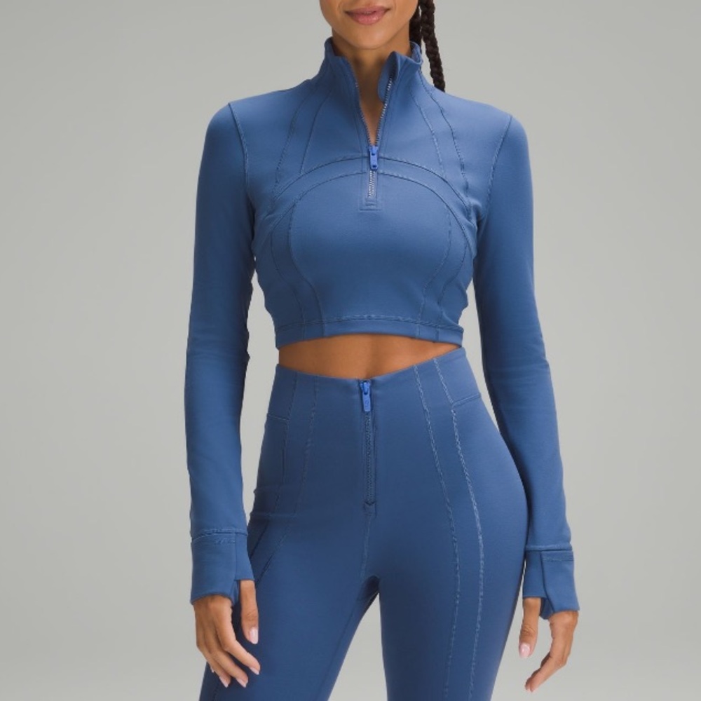 SET lululemon Half Zip Jacket & align ribbed leggings